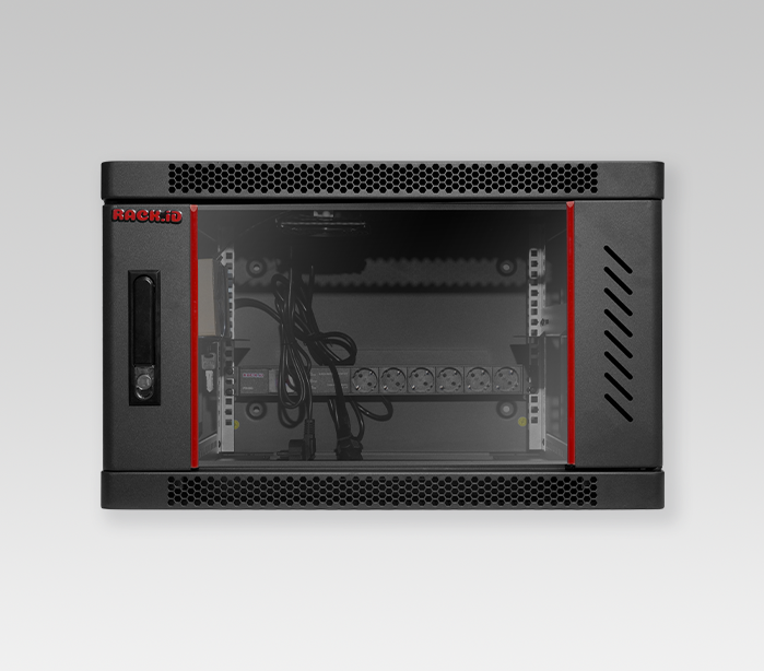 Wallmount Rack 6U 19 Inch Depth 600mm – W6006